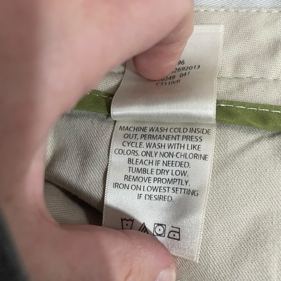 Haggar Men’s Life Khaki Comfort Straight Leg Pants in Light Tan Size 34 - Picture 14 of 14